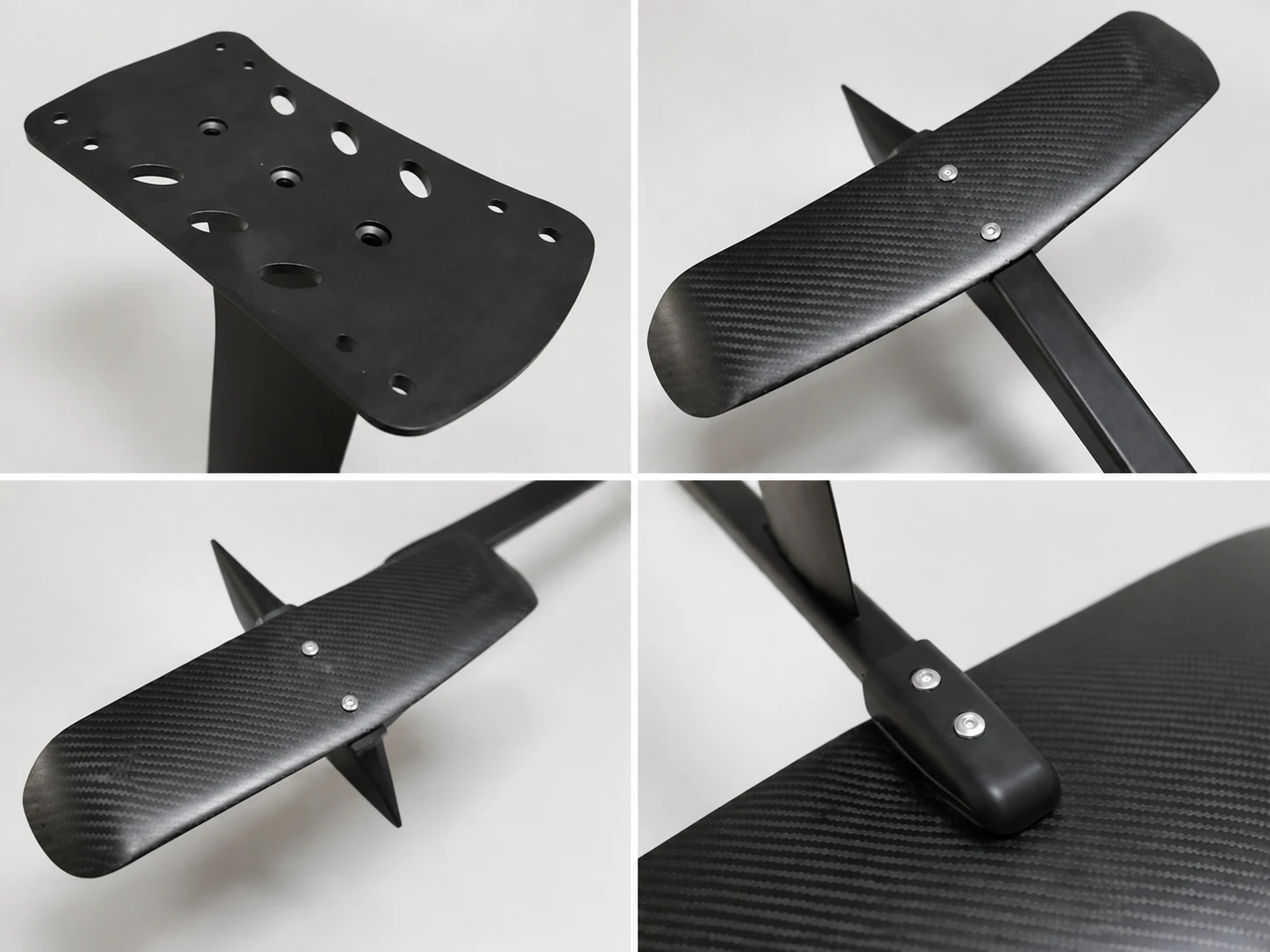 Carbon fiber component integrated into a larger customer assembly