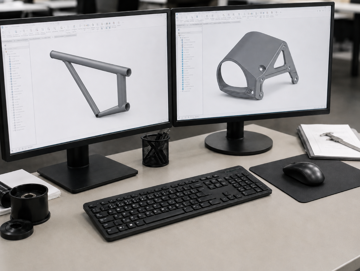 Carbon fiber part definition reviewed before tooling release