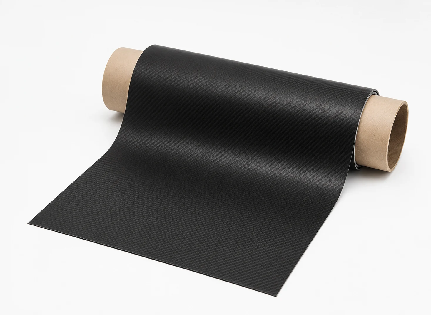 Carbon fiber prepreg supplied as a controlled roll