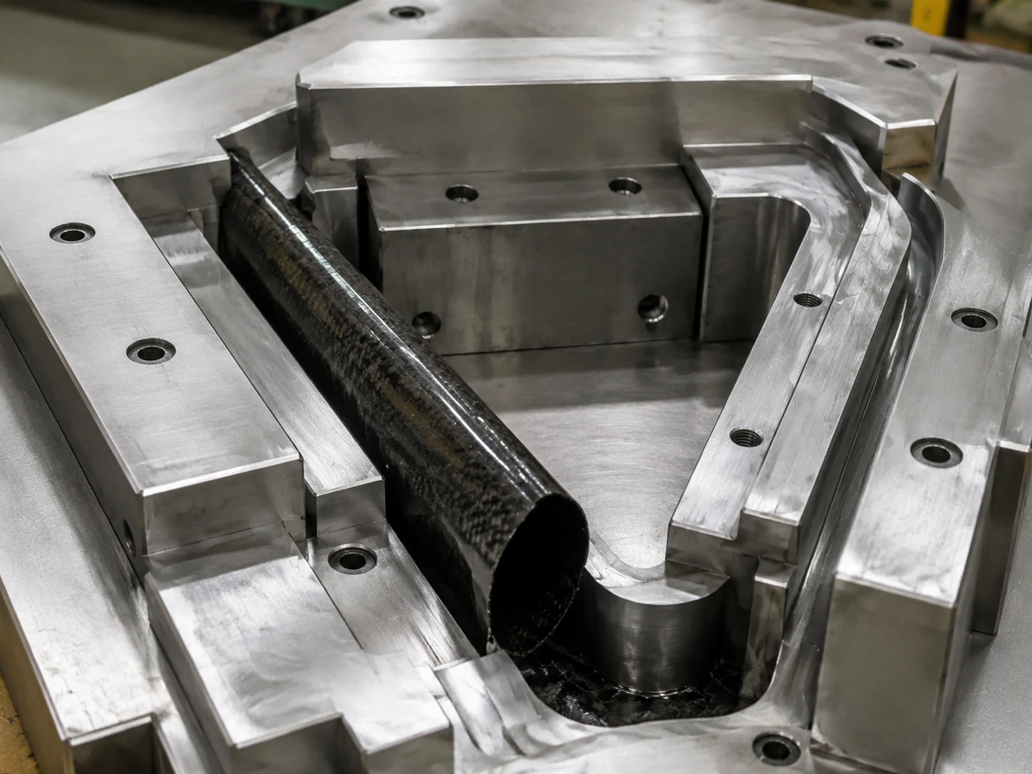 Carbon fiber mold and checking fixture managed as project tooling assets
