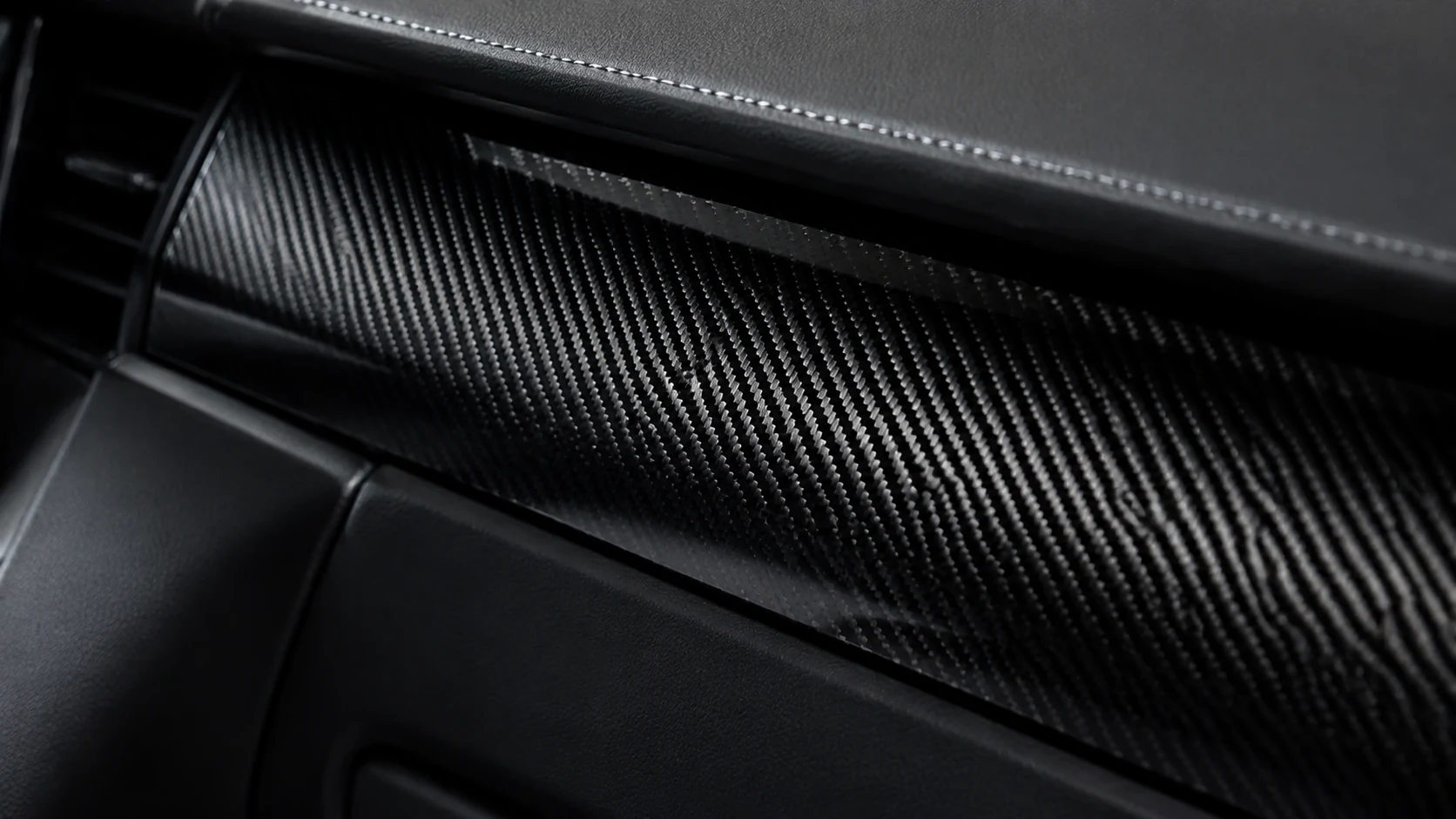 Twill carbon fiber material showing woven form and drape
